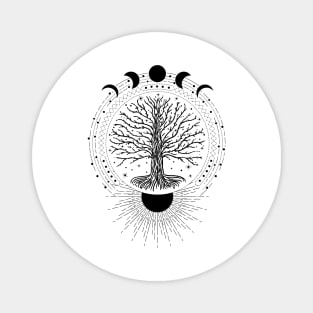 Tree Of Life | Pagan Symbol Magnet